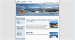 Desktop Screenshot of lyzovani-alpy.info
